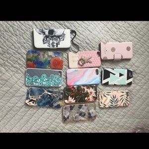 Lot of iphone 7 cases
